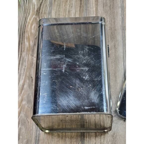 Vintage Chrome Flour Canister, Queen Line, Mid Century Modern - Picture 6 of 6